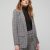 Blk w Ecru Herringbone