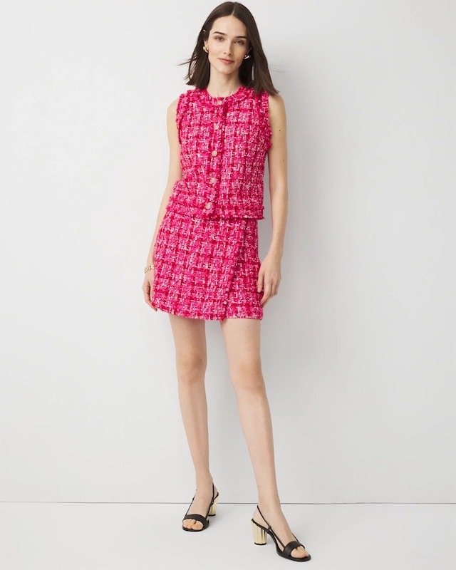 Tweed Skort