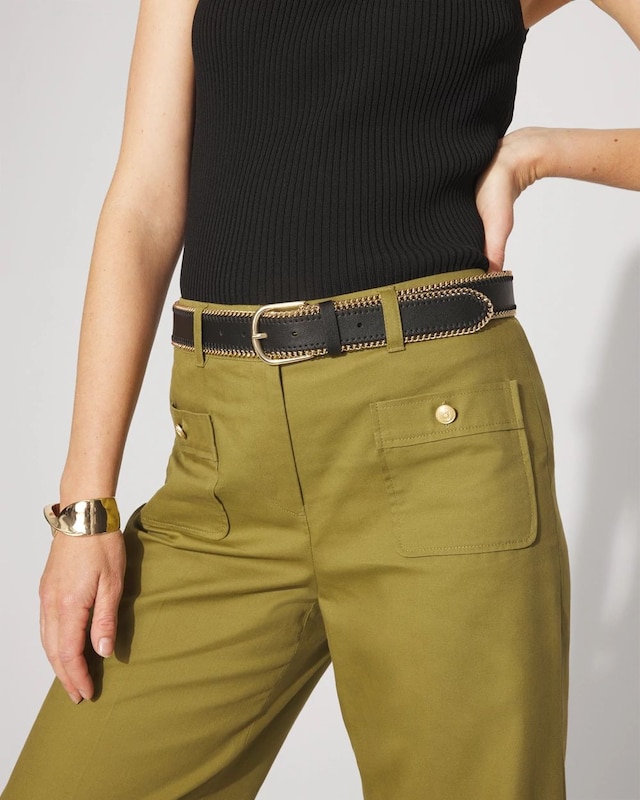 Chain Trimmed Belt