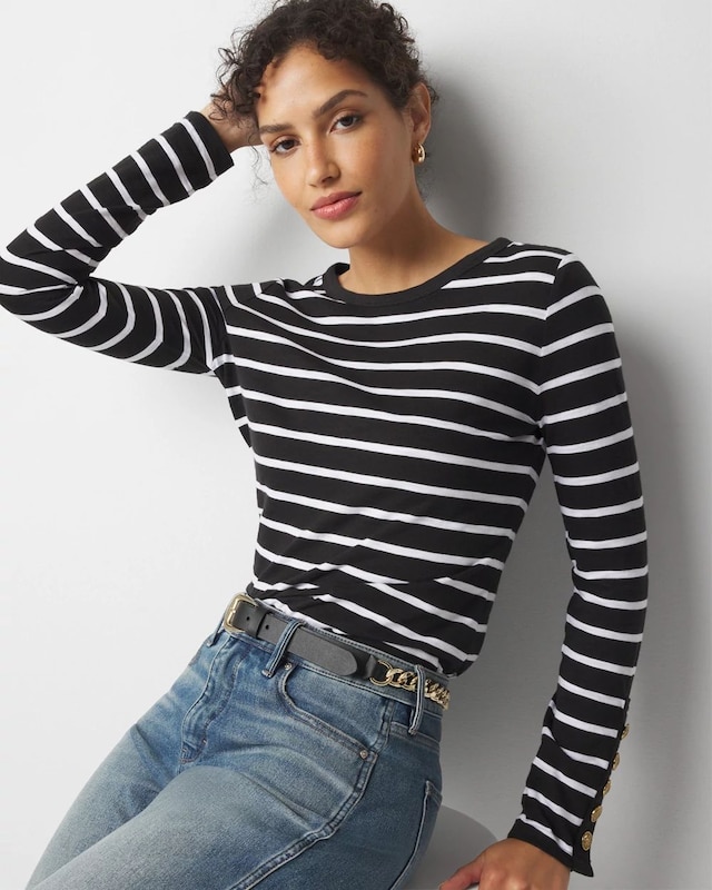 Long Sleeve Crewneck Tee