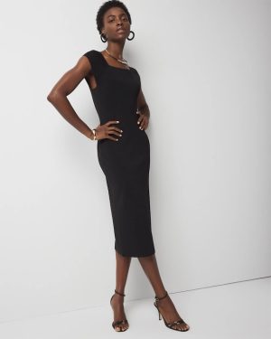Petite WHBM FORME? Ribbed Stretch Sweater Dress