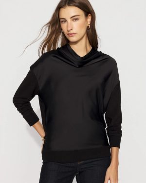 Satin Mix Snit Top