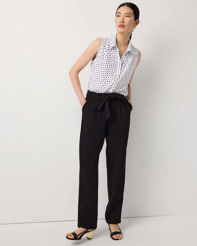 Crepe Tapered Pant
