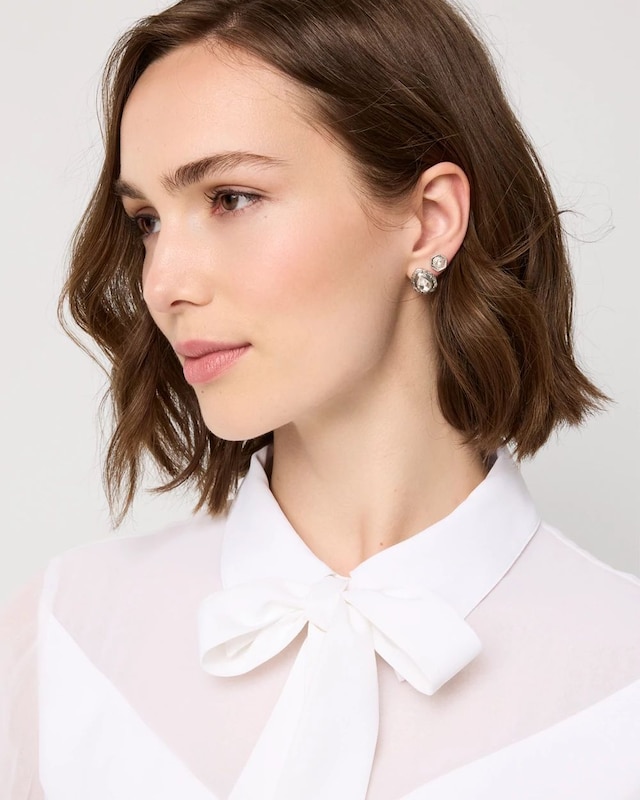 Set of Two Stud Earrings