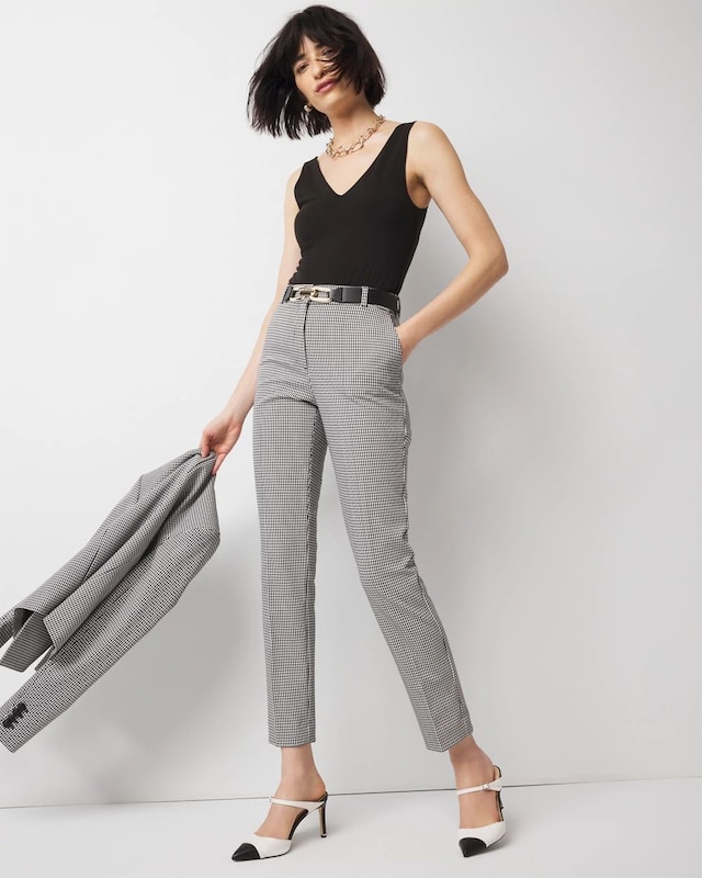 Petite WHBM? Elle Slim Ankle in Gingham