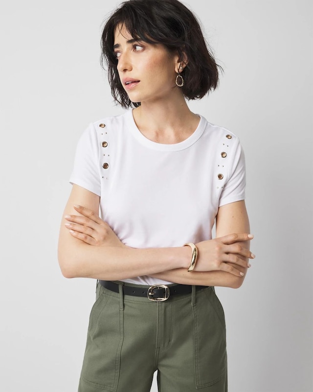 Grommet Crewneck Tee