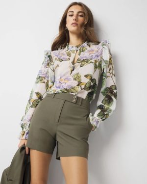 Romantic Chiffon Blouse