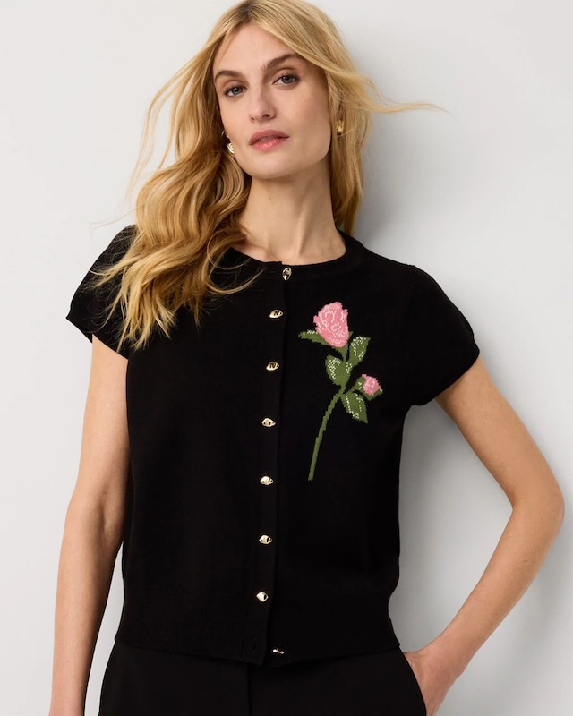 Cap Sleeve Cardigan