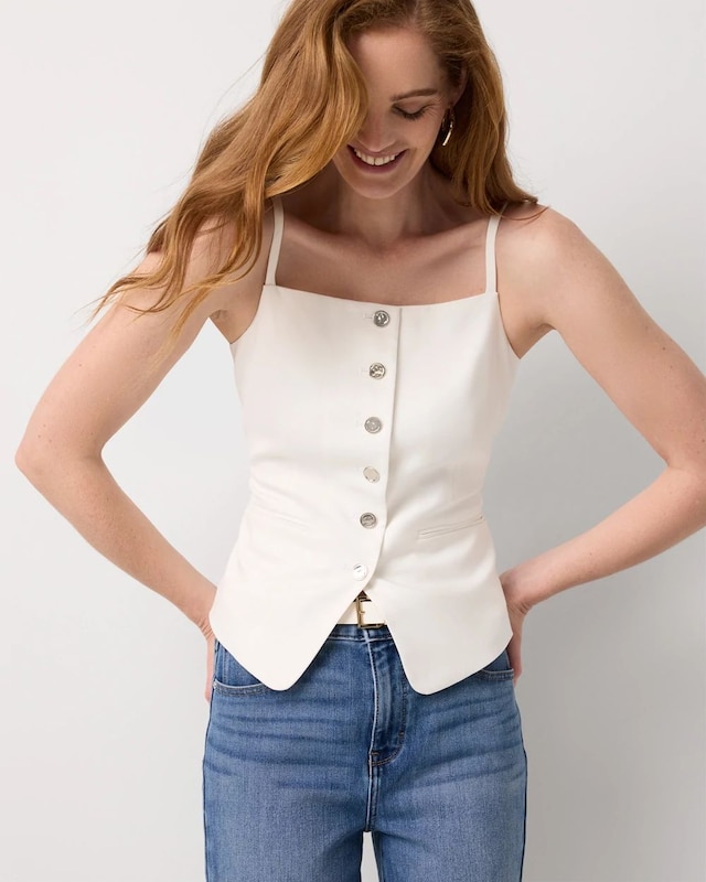 Square Neck Vest