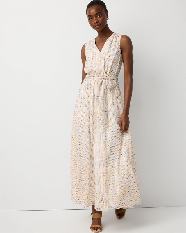 V-neck Maxi Dress