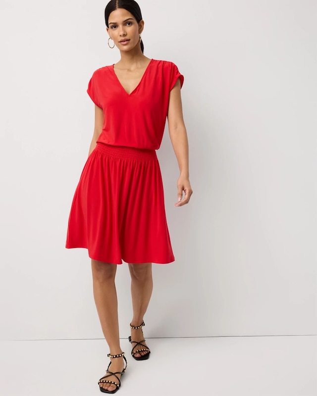 Smocked Waist Dress