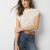 Natural Cream Sheer Slub
