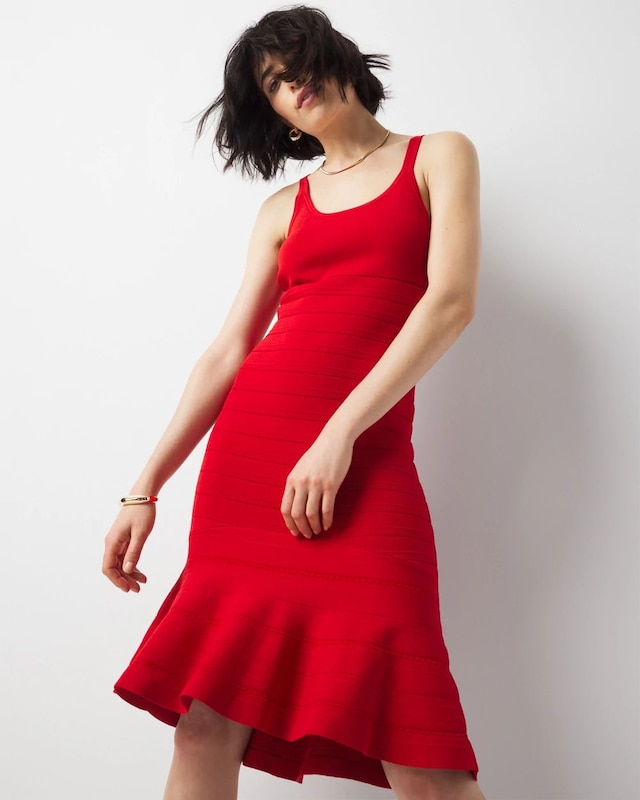 WHBM FORME? Flounce Dress